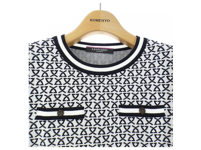 Abito LEONARD FASHION Nero Bianco - vista 5