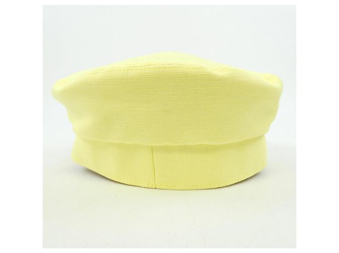 Hermès Hermes GIULIA VISAGE SOLEIL Cap Yellow - view 4