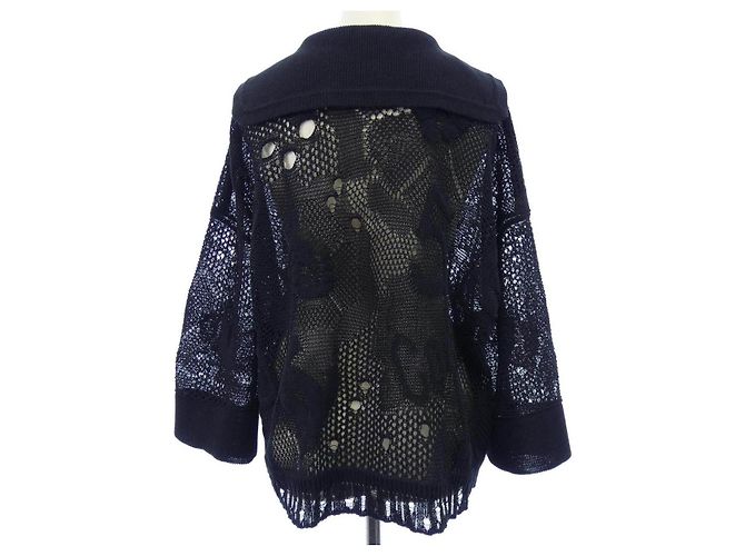 Chanel Strickoberteil Schwarz - Ansicht 2