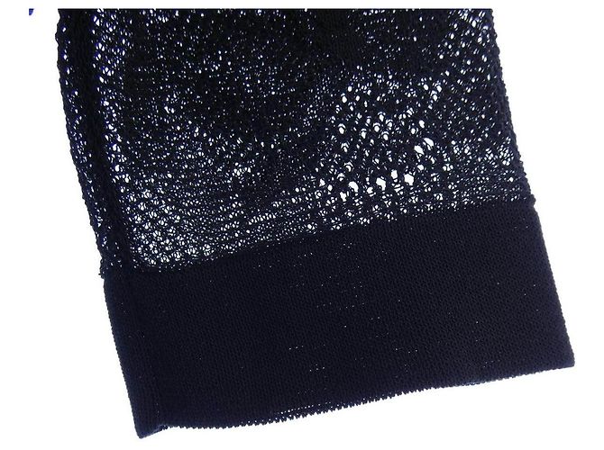 Chanel Strickoberteil Schwarz - Ansicht 6
