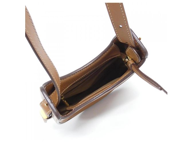 Tod's Schultertasche aus Leder Braun - Ansicht 9