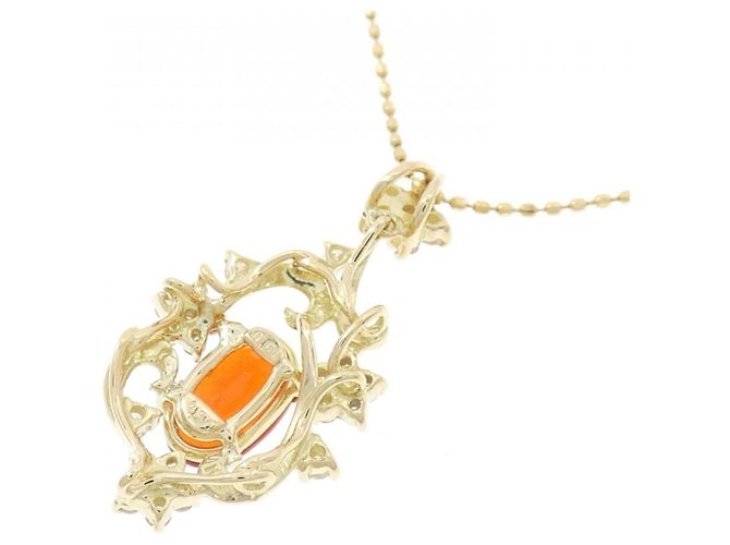 Autre Marque Collar de Opalo y Diamantes Au750 Dorado - vista 4