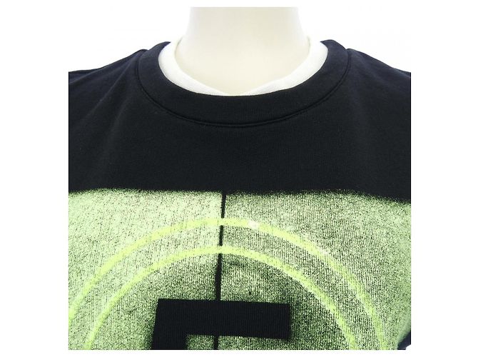 Top Chanel negro de tela - vista 6