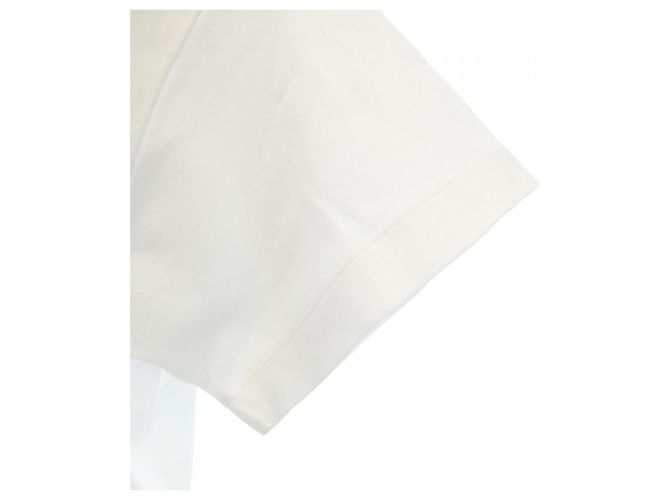 T-shirt in cotone Louis Vuitton Side Strap Tee Bianco - vista 6