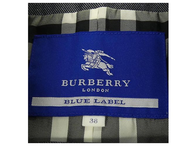 Abrigo Burberry Blue Label Azul - vista 4