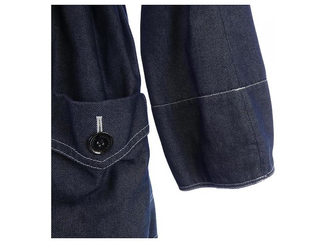 Abrigo Burberry Blue Label Azul - vista 6