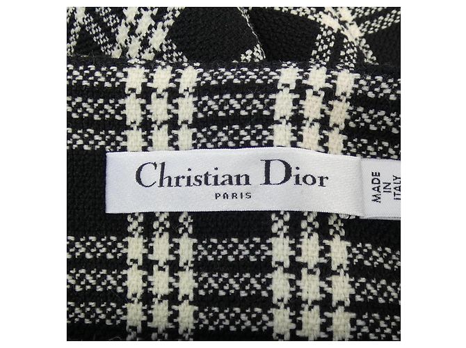 Autre Marque Gonna a quadri Christian Dior Nero - vista 4