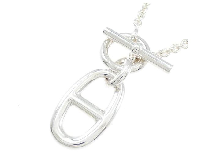 Hermès Hermes Chaine dAncre Silber Halskette - Ansicht 3