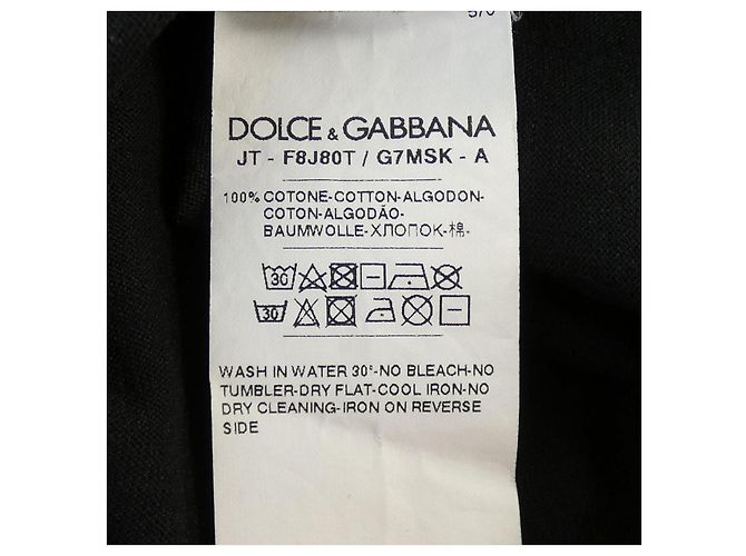 Dolce & Gabbana Camiseta Dolce&Gabbana Negro - vista 3