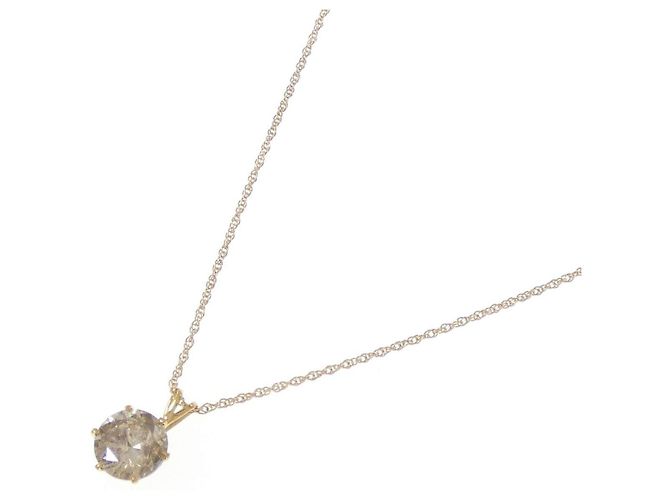 Autre Marque Collana di diamanti Au999 Au750 D'oro - vista 2