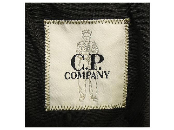 CP Company Abrigo Duffle de lana C.P. Company Negro Verde - vista 4