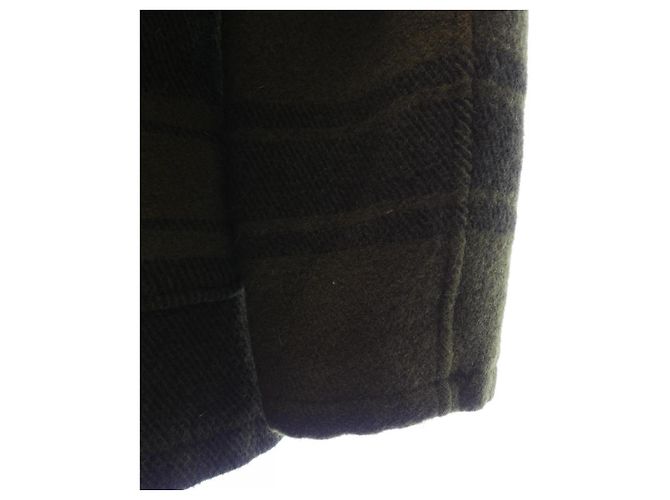 CP Company Abrigo Duffle de lana C.P. Company Negro Verde - vista 6