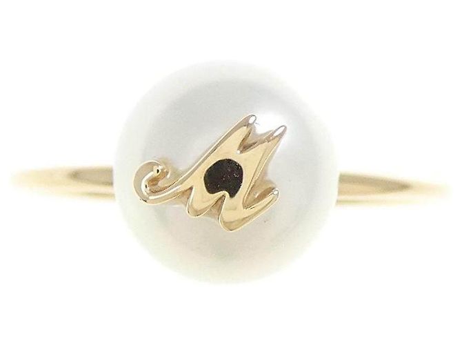 Autre Marque Anello ete Perla Akoya Au750 D'oro - vista 2