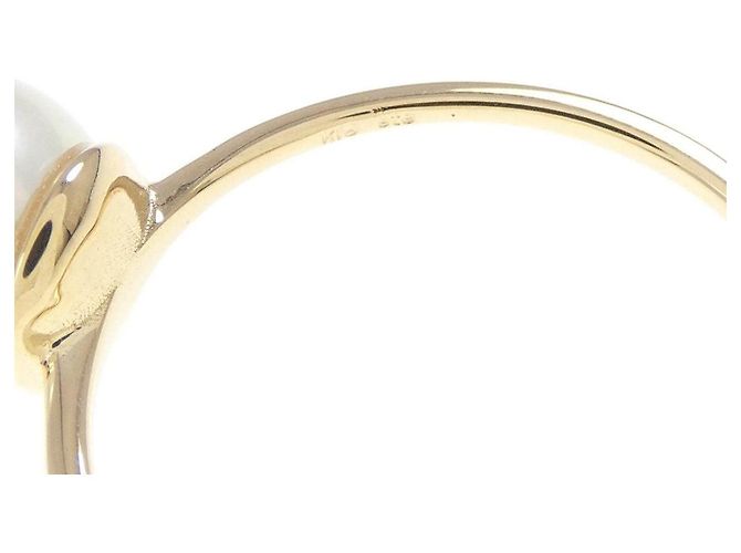 Autre Marque Anello ete Perla Akoya Au750 D'oro - vista 4