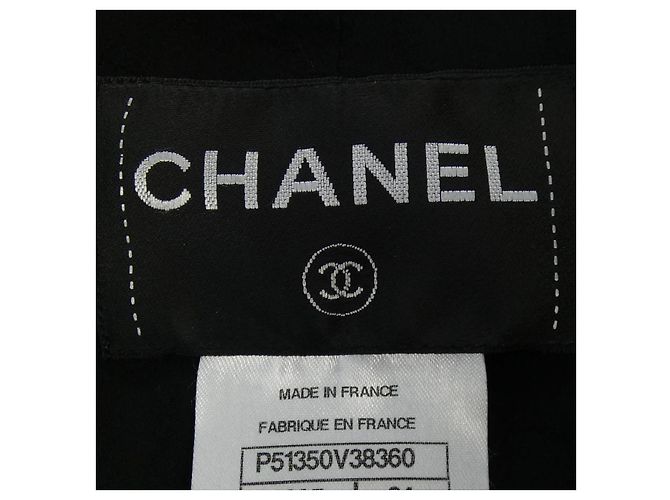 Chaqueta Chanel P51350V38360 100% Seda Negro - vista 5