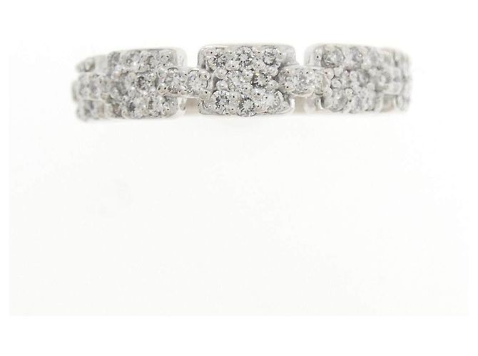 Autre Marque Anello Star Jewelry Au750 Diamante Argento - vista 2