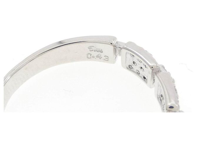 Autre Marque Anello Star Jewelry Au750 Diamante Argento - vista 4
