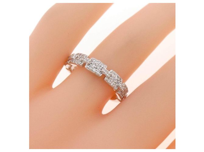 Autre Marque Anello Star Jewelry Au750 Diamante Argento - vista 5