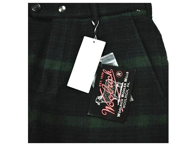 WOOLRICH × BEAMS PLUS BIG GAME HUNTING PANTS Pantaloni in lana Limited Verde - vista 5