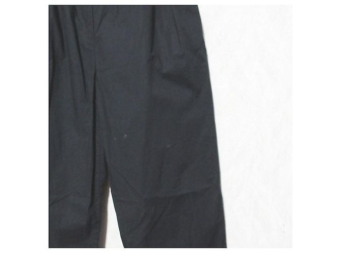 Autre Marque Ron Herman HANNAH Baumwollhose Schwarz - Ansicht 8