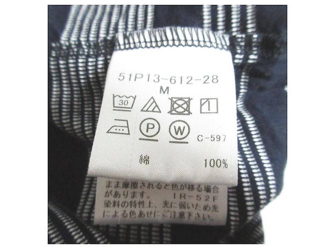 Autre Marque T-shirt de algodão às riscas Black Label Crestbridge Preto - vista 5