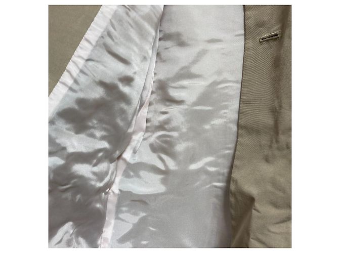 Autre Marque Manteau croisé sans col Tara Jarmon Beige - vue 4