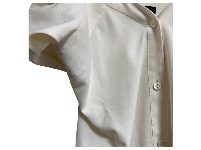 Theory Off Shoulder Blouse White - view 3