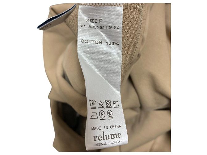 Autre Marque JOURNAL STANDARD relume ADDICT Crew Neck Pullover Bege - vista 7