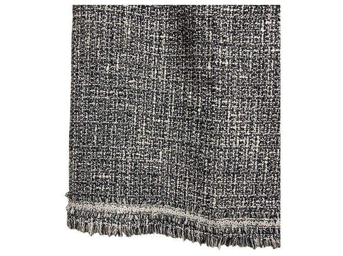 LANVIN COLLECTION Tweed-Rock Braun - Ansicht 3