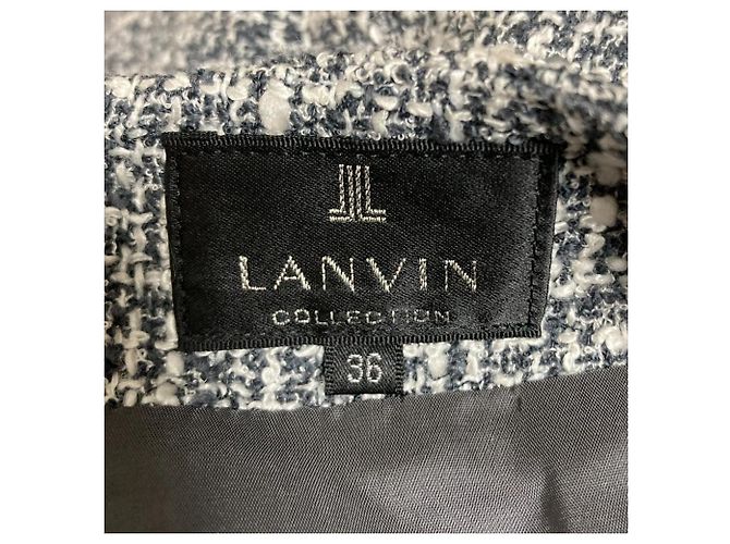 LANVIN COLLECTION Tweed-Rock Braun - Ansicht 4