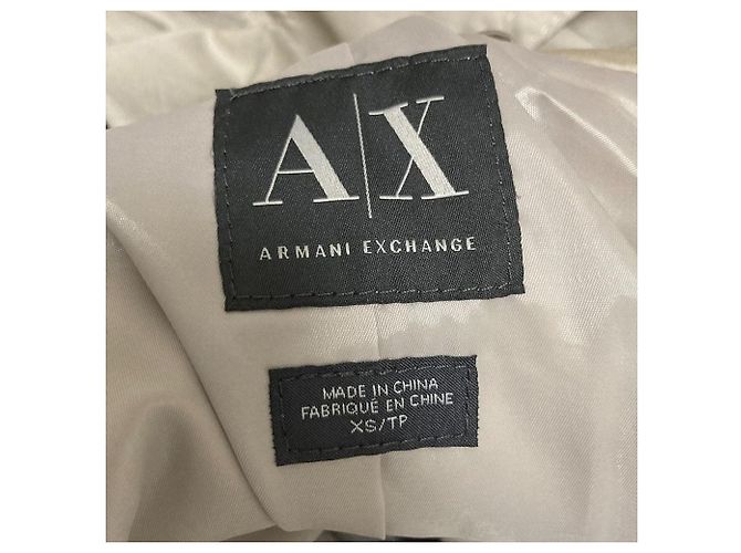 Armani Exchange Design Trenchcoat Beige - Ansicht 4