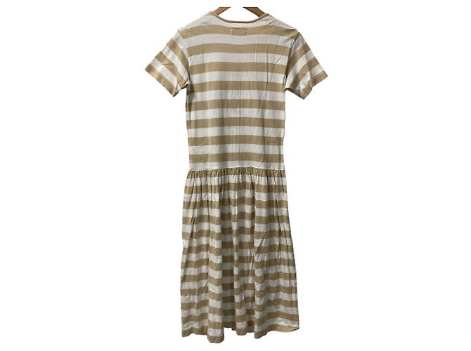 Autre Marque Vestido Border PINK HOUSE Beige - vista 4
