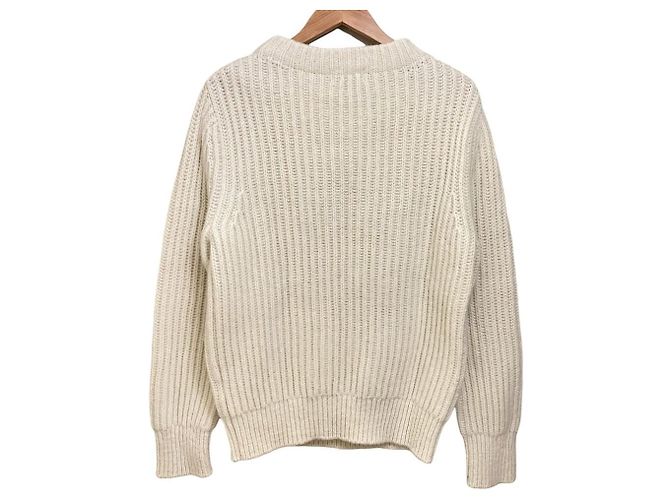 Autre Marque Camisola de lã de peixe e ovelha NEUTRALWORKS Branco - vista 2