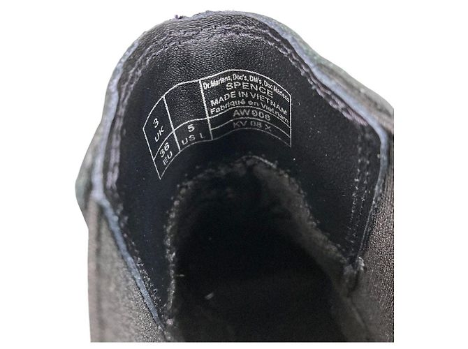 Autre Marque Stivali Dr. Martens SPENCE Side Gore Nero - vista 7