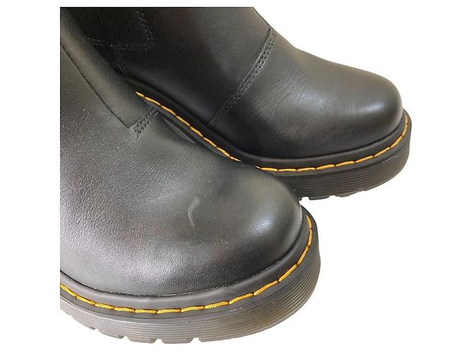Autre Marque Stivali Dr. Martens SPENCE Side Gore Nero - vista 8