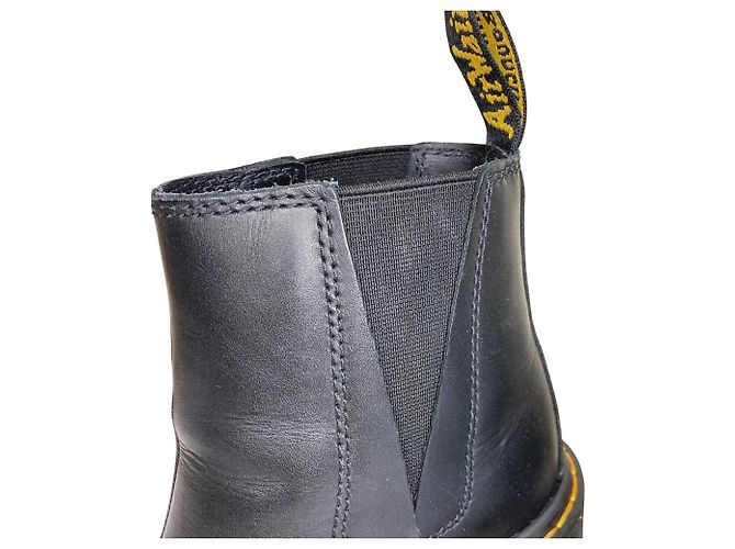 Autre Marque Stivali Dr. Martens SPENCE Side Gore Nero - vista 9