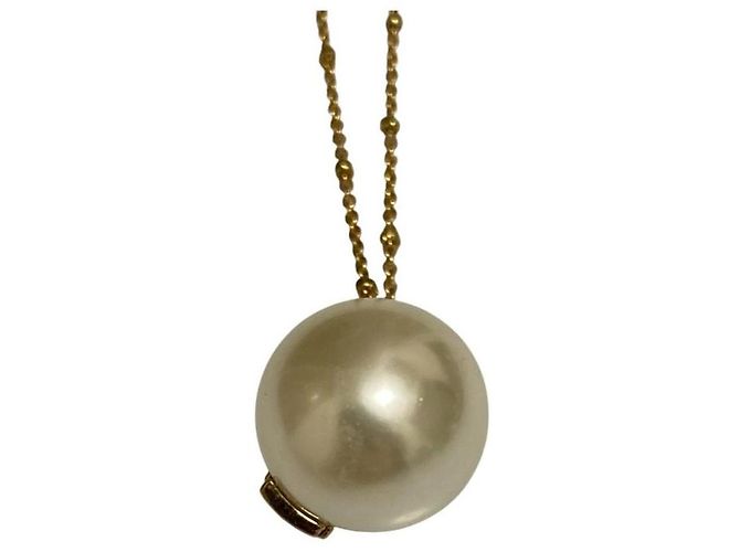 Autre Marque eimy istoire Kunstperlenkette Golden - Ansicht 2