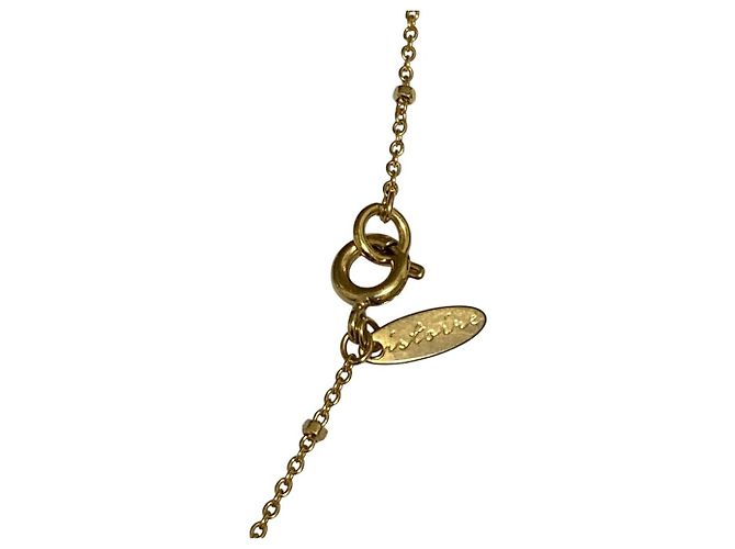 Autre Marque eimy istoire Kunstperlenkette Golden - Ansicht 3
