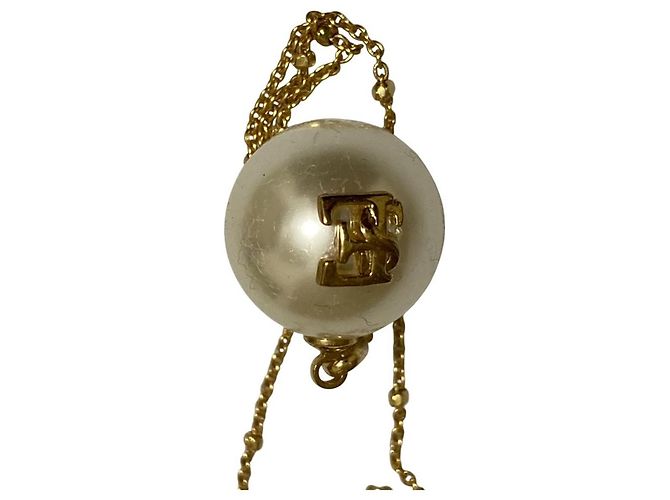 Autre Marque eimy istoire Kunstperlenkette Golden - Ansicht 6