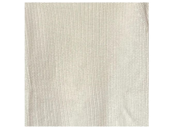 Autre Marque Top de malha de algodão Ron Herman DEMYLEE Branco - vista 2
