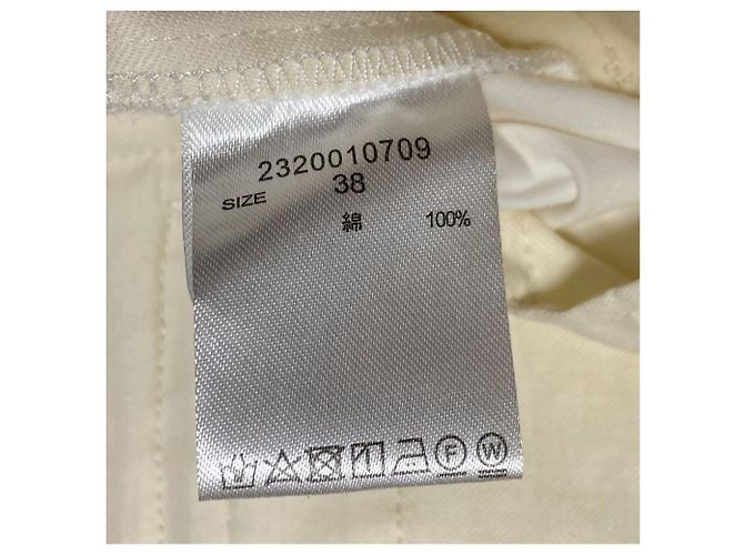 Autre Marque Pantaloni-gonna Babylone bianchi Bianco - vista 5
