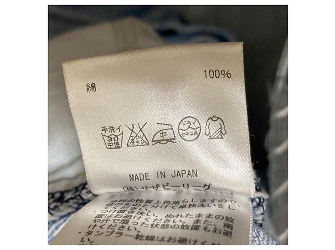 Autre Marque Gonna in denim R.H Vintage Blu Blu chiaro - vista 6