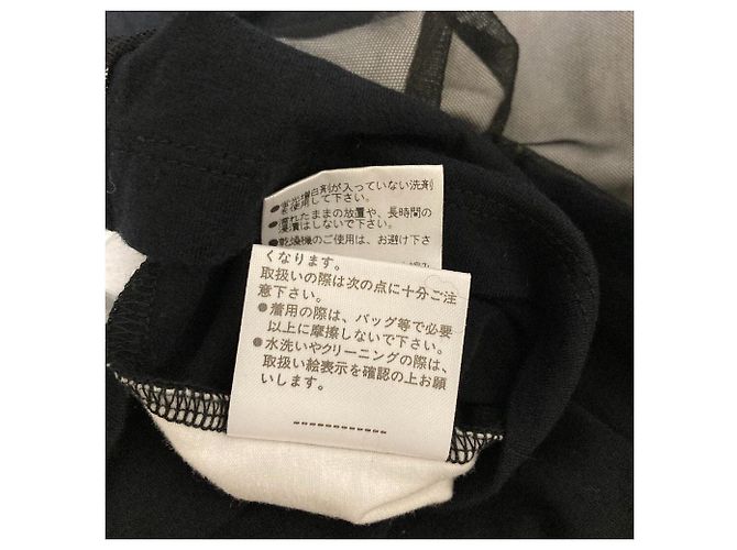 Autre Marque Top con scollo a V a strati VIVIENNE TAM Nero - vista 5