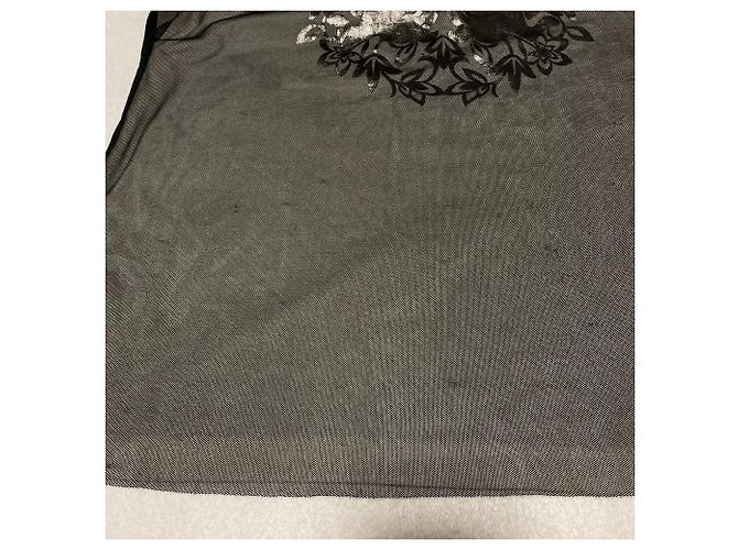 Autre Marque Top con scollo a V a strati VIVIENNE TAM Nero - vista 6