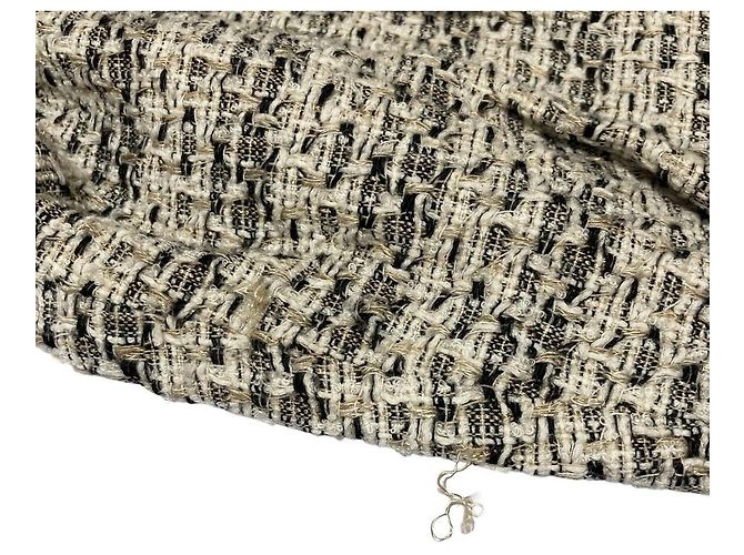 Autre Marque FRAMeWORK Tweed-Jacke Weiß - Ansicht 11