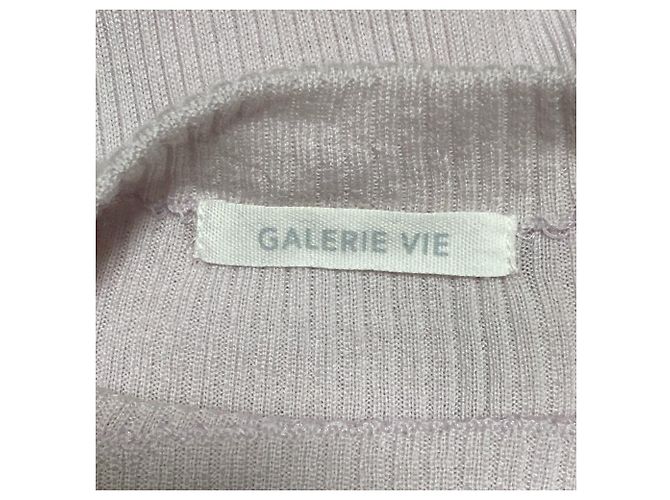 Autre Marque GALERIE VIE Première Wollpullover Strick Pink - Ansicht 3