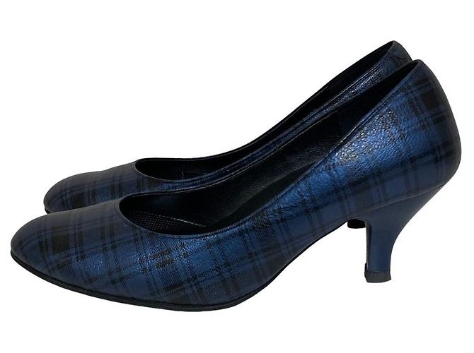 Autre Marque Wacoal Success Walk Stoff-Pumps Blau - Ansicht 2