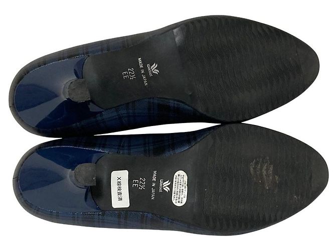 Autre Marque Wacoal Success Walk Stoff-Pumps Blau - Ansicht 4