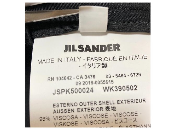 Abito Stretch Jil Sander Nero - vista 6