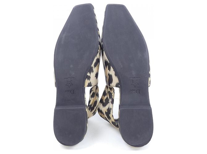 Autre Marque Christian Dior Lederpumps Braun Schwarz Beige - Ansicht 4